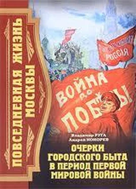 Андрей Кокорев Повседневная жизнь Москвы. Очерки городского быта в период Первой мировой войны обложка книги