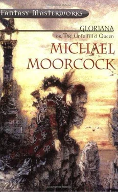 Michael Moorcock Gloriana обложка книги