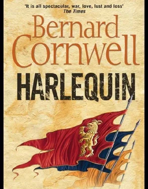 Bernard Cornwell The Grail Quest 1 - Harlequin обложка книги