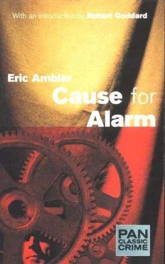 Eric Ambler Cause for Alarm обложка книги