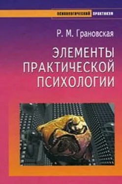 Рада Грановская Элементы практической психологии обложка книги