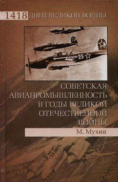 Михаил Мухин Советская авиапромышленность в годы Великой Отечественной войны обложка книги