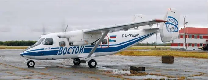 Один из двух Ан28 компании Восток готовится к очередному вылету из - фото 14