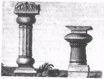Л Ланглес Древние и современные памятники Индустана 1821 Эma гравюра - фото 5