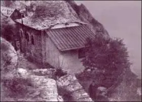 Сердце Каруліи рѣдчайшая любительская фотографія Старецъ Ѳеодосій съ другомъ - фото 8
