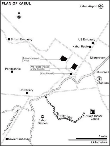 Map 2 Kabul in 1980 Map 3 Storming the Palace Map 4 The Pandsher Valley - фото 2