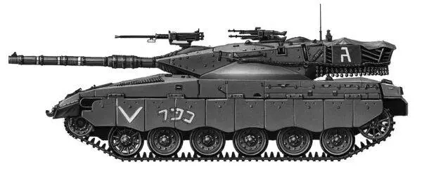 Меркава Mk 2 1992 год В ночь с 10 на 11 июня израильская военная разведка - фото 142