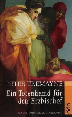 Peter Tremayne Ein Totenhemd für einen Erzbischof обложка книги