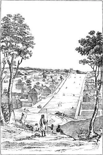 Collins Street Melbourne in 1840 Compare with page 177 The year 1839 - фото 18
