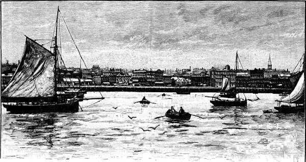 Auckland from the Wharf 7 New Zealand CompanyMeantime another part of New - фото 44