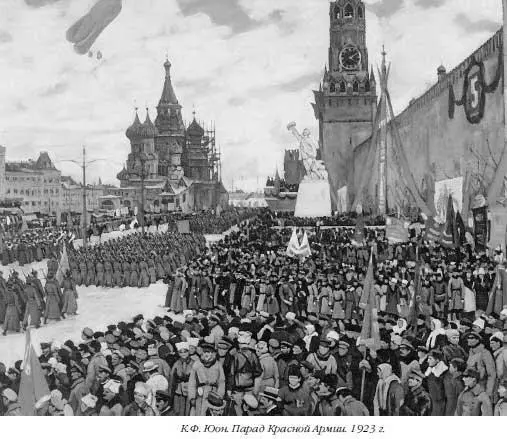 В советское время Красная площадь стала местом торжественных парадов в - фото 74