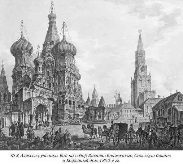 От 16701672 годов дошел до нас планчертеж этого квартала Ниже собора Василия - фото 80