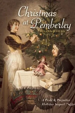 Regina Jeffers Christmas at Pemberley обложка книги