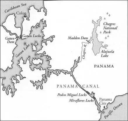 Map of Panama Canal MAP BY VIRGINIA NOREY But if one day there were no people - фото 40