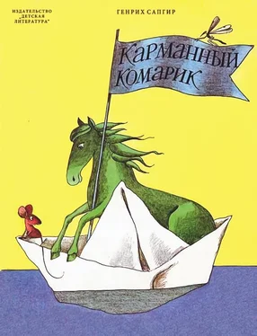 Генрих Сапгир Карманный комарик обложка книги