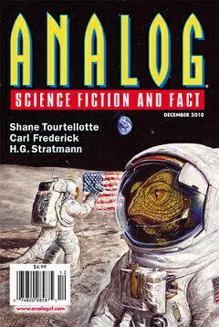 Обложка журнала Analog Science Fiction and Fact December 2010 - фото 2