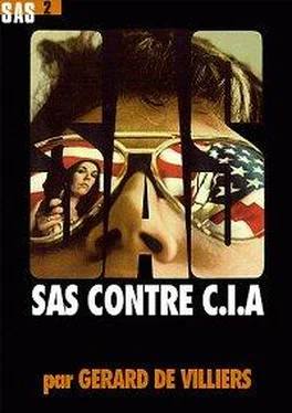 Gérard De Villiers SAS contre C.I.A. обложка книги