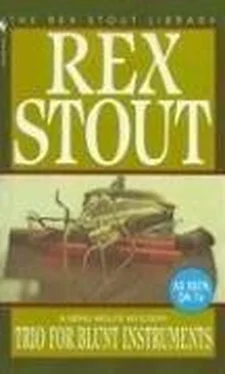 Rex Stout Trio for Blunt Instruments