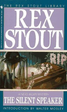 Rex Stout The Silent Speaker (Crime Line) обложка книги