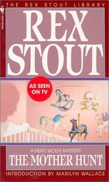 Rex Stout The Mother Hunt (Rex Stout Library) обложка книги