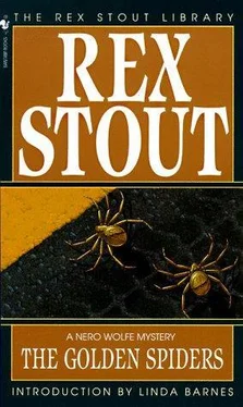 Rex Stout The Golden Spiders (Crime Line) обложка книги