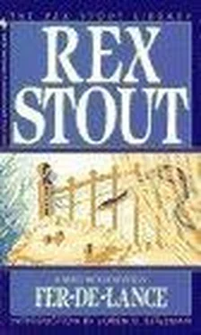 Rex Stout Fer-De-Lance обложка книги