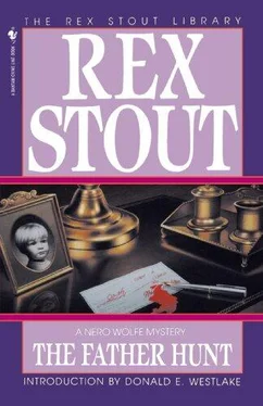 Rex Stout The Father Hunt обложка книги