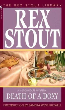 Rex Stout Death of a Doxy (Crime Line) обложка книги