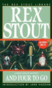 Rex Stout And Four to Go обложка книги