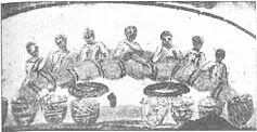Вечеря Господня один из наиболее частых сюжетов в раннехристианском - фото 7