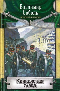 Владимир Соболь Кавказская слава обложка книги