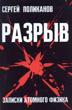 Сергей Поликанов Разрыв. Записки атомного физика обложка книги