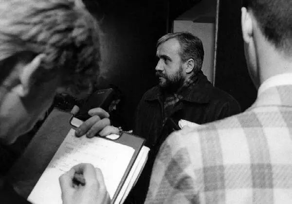 Apaukstējies bet apņēmības pilns Andris Šķēle 1995 gada decembrī - фото 19