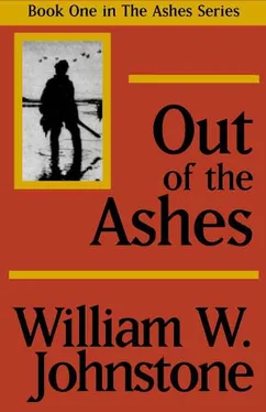 William Johnstone Out of the Ashes обложка книги