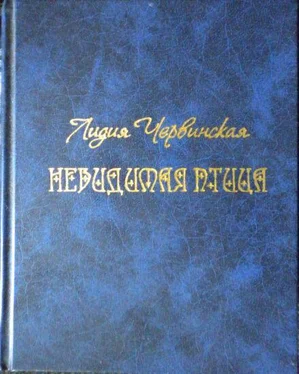 Лидия Червинская Невидимая птица обложка книги