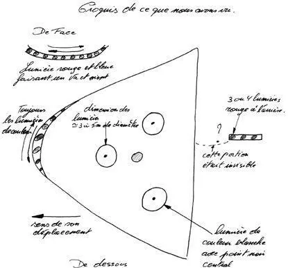 Valenzanos drawing included red and blue lights on the leading edge and four - фото 4