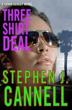 Stephen Cannell Three shirt deal обложка книги