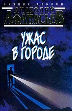 Анатолий Афанасьев Ужас в городе обложка книги