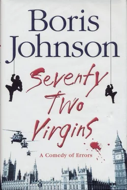 Boris Johnson Seventy-Two Virgins обложка книги
