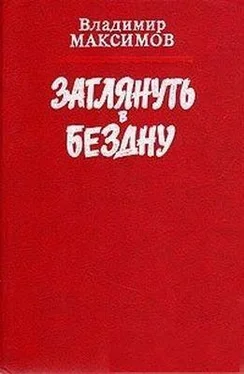 Владимир Максимов Заглянуть в бездну обложка книги