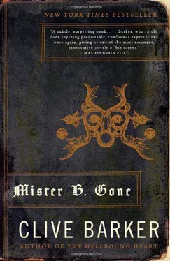 Clive Barker Mister B. Gone обложка книги