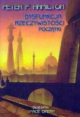 Peter Hamilton Dysfunkcja rzeczywistości: Początki