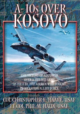 Christopher Haave A-10s over Kosovo обложка книги