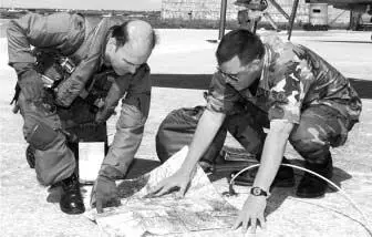 Col Al Thompson after flying a mission in the KEZ USAF Photo 104th - фото 34