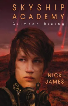 Nick James Crimson rising обложка книги