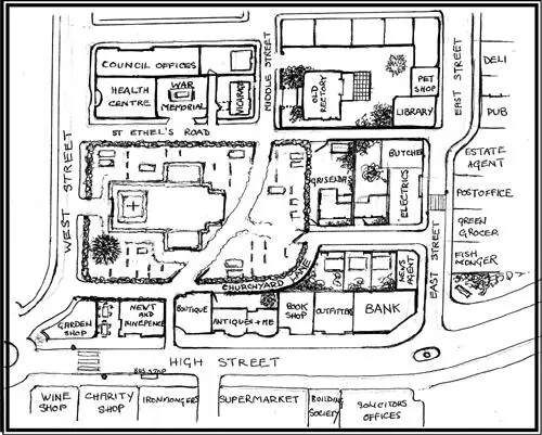 Plan of Parsons Haver as drawn by Regina Sheldon for the assistance of - фото 3