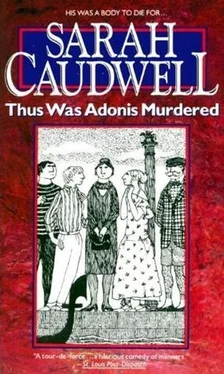 Sarah Caudwell Thus Was Adonis Murdered обложка книги