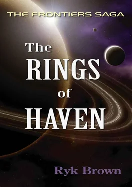 Ryk Brown The rings of Haven обложка книги