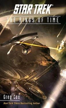 Greg Cox Star Trek: The Original Series: The Rings of Time обложка книги