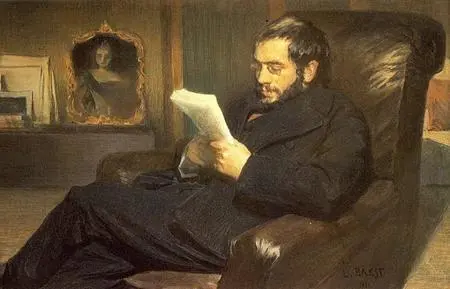 Л С Бакст Портрет А Н Бенуа 1898 ГРМ Не художества не силы ушедшие на - фото 4
